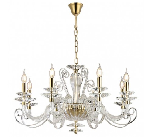 Подвесная люстра Newport 8578/C gold polished ANNABELLE