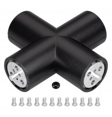 Соединитель угловой X-образный накладной Arlight 050544 ROUND