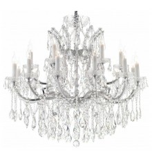 Подвесная люстра iLamp 6071-18 CR+CL Diamond