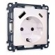 Розетка с заземлением и 2хUSB type A и C, без рамки Ambrella Volt MA210010 Quant