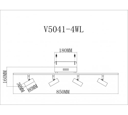 Спот Moderli V5041-4WL Right