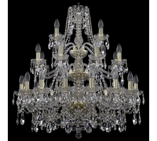 Подвесная люстра Bohemia Art Classic 11.25.16+8+4.300.3d.Gd.Sp 11.25