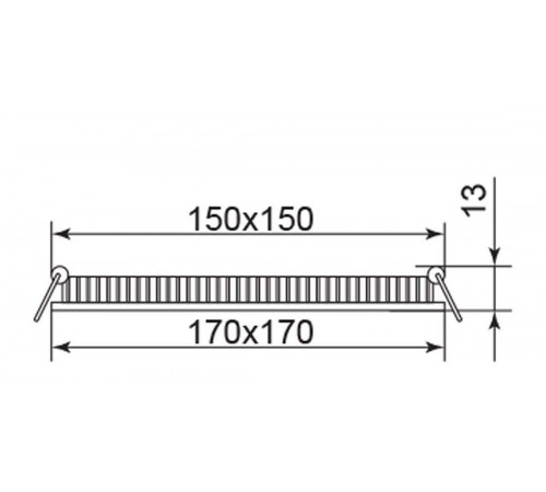 Встраиваемый светильник Feron 28516 AL502