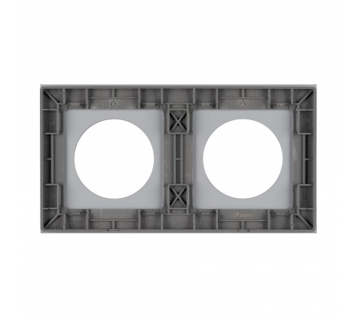 Рамка на 2 поста Arlight 43837 GLARE