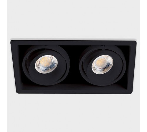 Встраиваемый светильник Italline DE-312 black DE-312