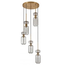 Подвесной светильник Escada 1141/5S Smoke GLOSS