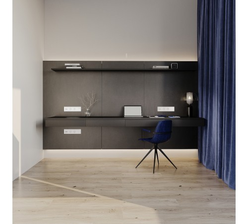 Рамка на 4 поста Voltum VLS100401 S70