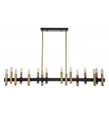 Люстра на штанге Indigo 13009/16PL Black Cero