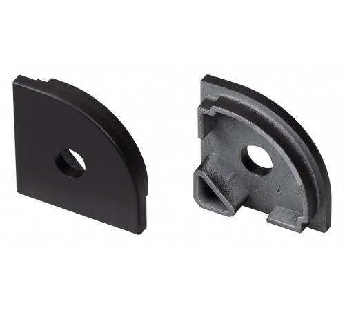 Набор заглушек для профиля с отверстием Arlight 049405 SL-KANT-H20