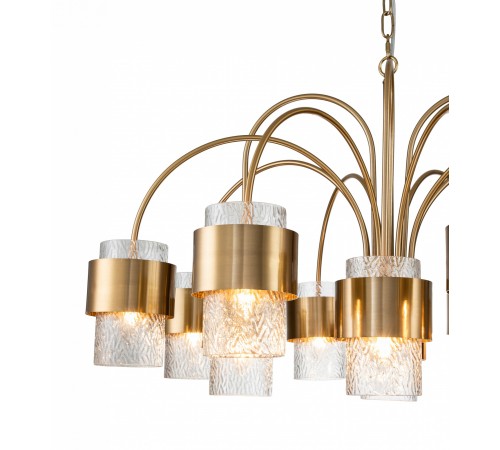 Подвесная люстра Indigo 12019/A/12P Brass Eleganza