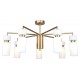 Люстра на штанге Escada 1171/7P Brass Sonnet