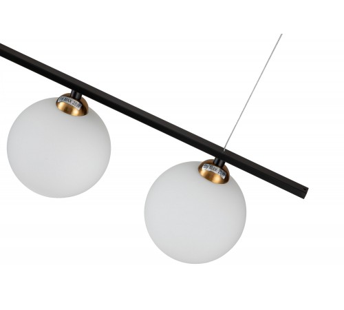 Подвесной светильник Indigo 11015/3P Black Opaco