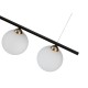 Подвесной светильник Indigo 11015/3P Black Opaco