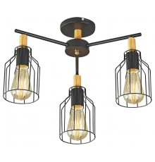 Люстра на штанге Escada 469/3PL Black Texas