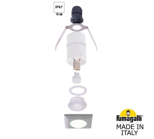 Встраиваемый светильник Fumagalli 2L4.000.000.AXZ1L Teresa