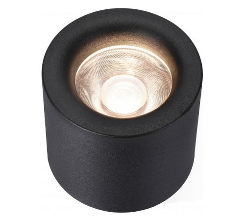 Накладной светильник iLedex 113-12W-D100-4000K-24DG-BK Metrica