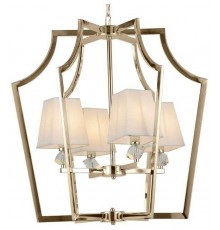 Подвесная люстра LUMINA DECO LDP 1249-4 GD+WT Montero