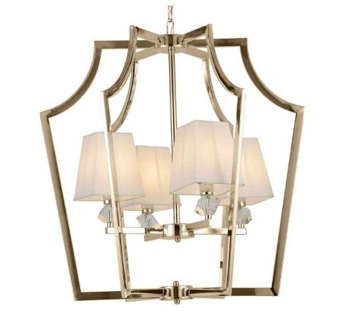 Подвесная люстра LUMINA DECO LDP 1249-4 GD+WT Montero