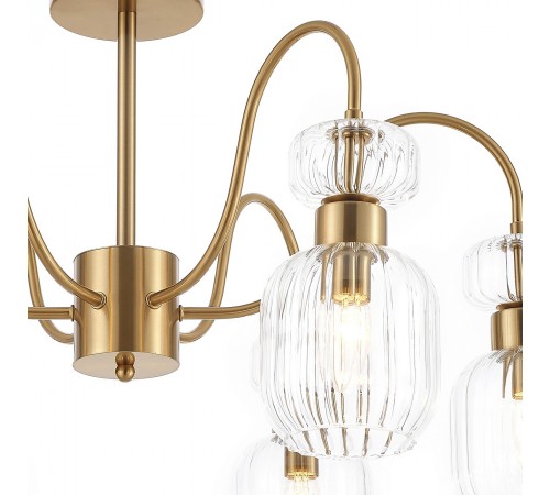 Люстра на штанге Escada 1141/6PL Clear Gloss