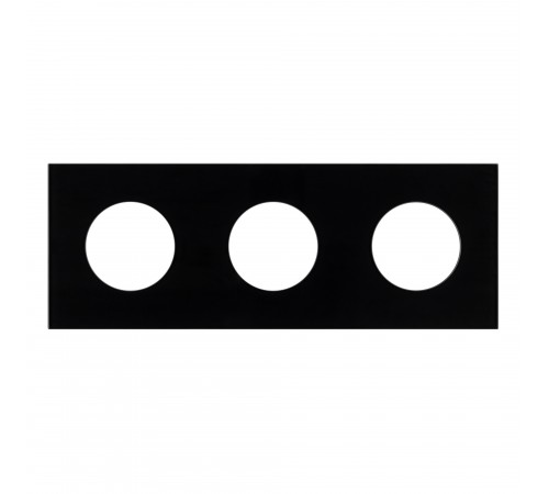 Рамка на 3 поста Arlight 43839 GLARE