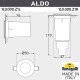 Встраиваемый в дорогу светильник Fumagalli 1L0.000.000.AXZ1L Aldo