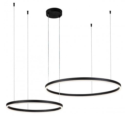 Подвесной светильник Indigo 14001/2P Black Galass