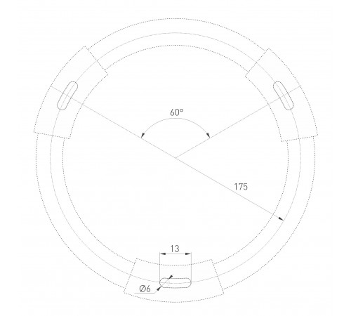 Накладной светильник Arlight 034815 RONDO