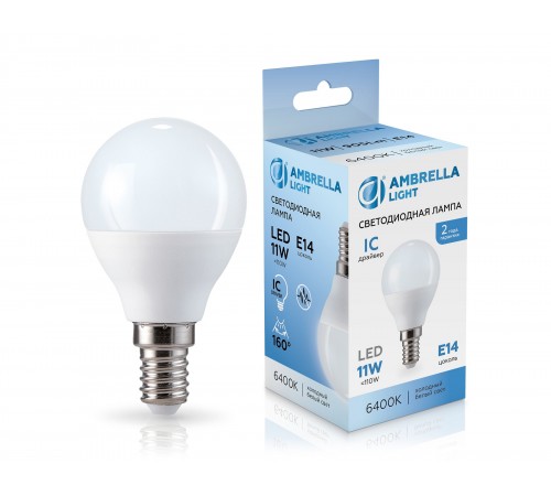 Лампа светодиодная Ambrella Light 451116 G45