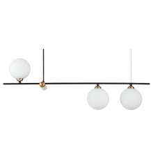 Подвесной светильник Indigo 11015/3P Black Opaco