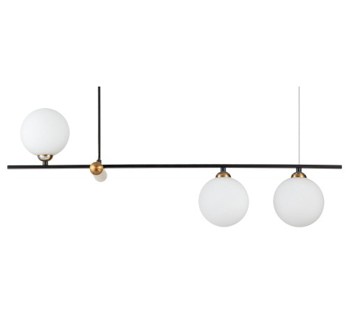 Подвесной светильник Indigo 11015/3P Black Opaco