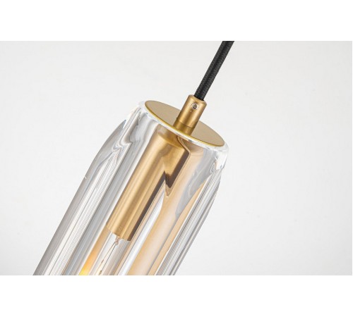 Подвесной светильник Belfast 6133-1 BR CL Gibson