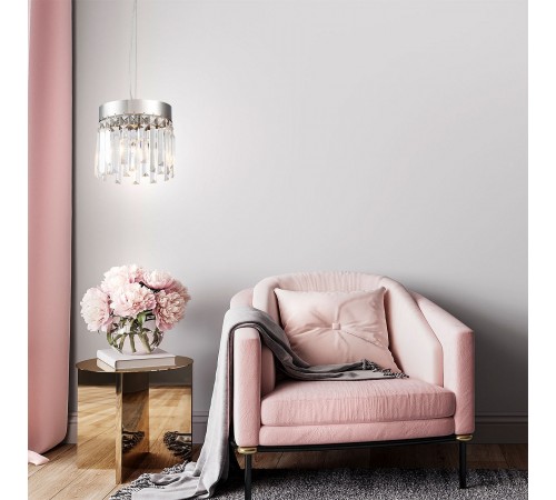 Подвесной светильник Indigo 12026/1P Chrome Lacrima
