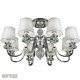 Люстра на штанге iLamp 82367/8 CR Vivia