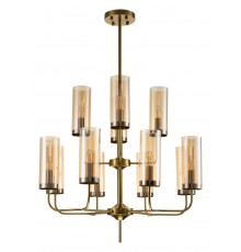 Люстра на штанге Indigo 13014/12R Brass Balletto