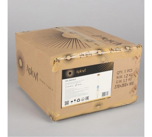 Подвесной светильник Aployt APL.320.16.01 Rosabella