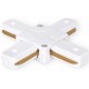 Соединитель X-образный для треков Ambrella Light GL7082 GL