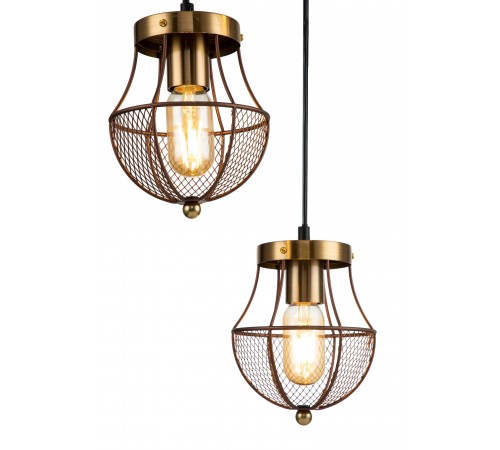 Подвесной светильник Indigo 10011/3P Gold Pallo