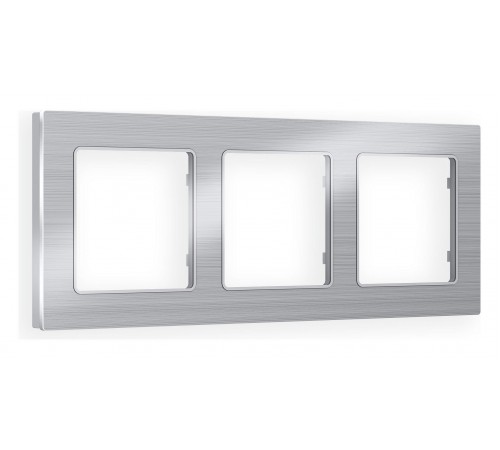 Рамка на 3 поста Ambrella Volt AF550103 Platos Металл