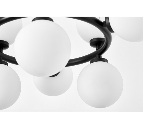 Подвесная люстра LUMINA DECO LDP 6033-9 BK MARSIADA