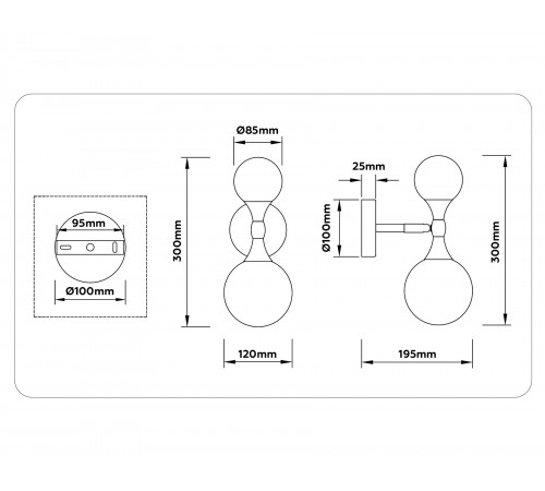 Бра Ambrella Light LH51053 LH