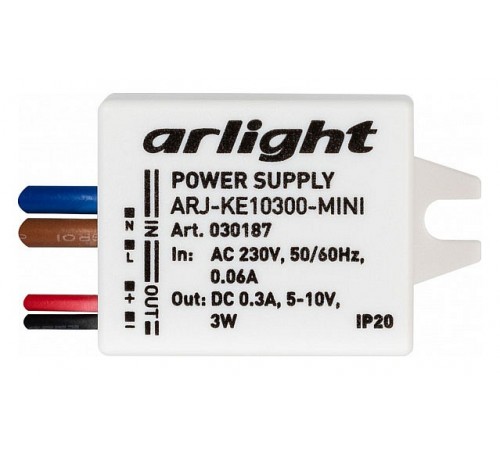 Блок питания с проводом Arlight 030187 ARJ