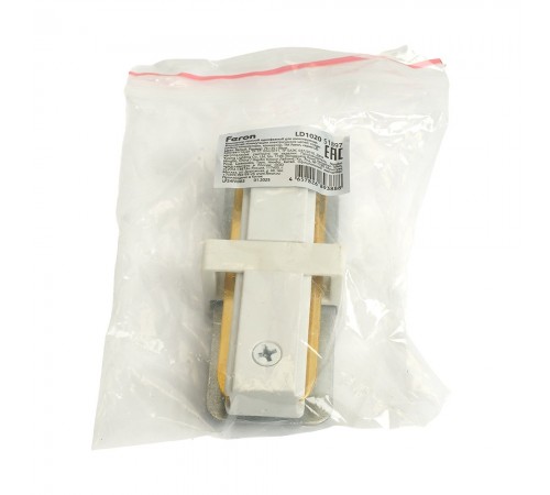 Соединитель линейный для треков Feron 51897