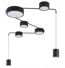 Потолочная люстра Indigo 14028/7С Black Modulo