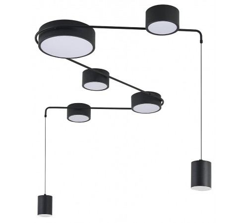 Потолочная люстра Indigo 14028/7С Black Modulo