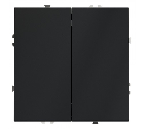 Выключатель двухклавишный без рамки Voltum VLS020107 S70