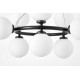Подвесная люстра LUMINA DECO LDP 6033-9 BK MARSIADA
