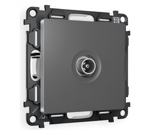 ТВ-розетка оконечная без рамки Ambrella Volt MA663010 Quant