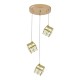 Подвесной светильник Indigo 12048/3P Gold Radioso