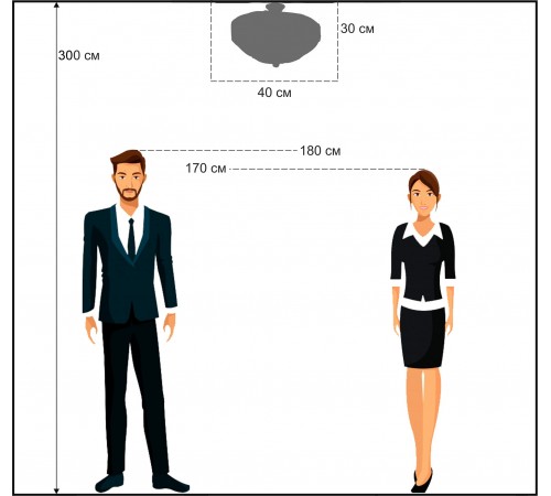 Люстра на штанге Arti Lampadari Elba E 1.2.40.100 N Elba