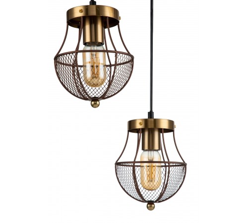 Подвесной светильник Indigo 10011/3P Gold Pallo